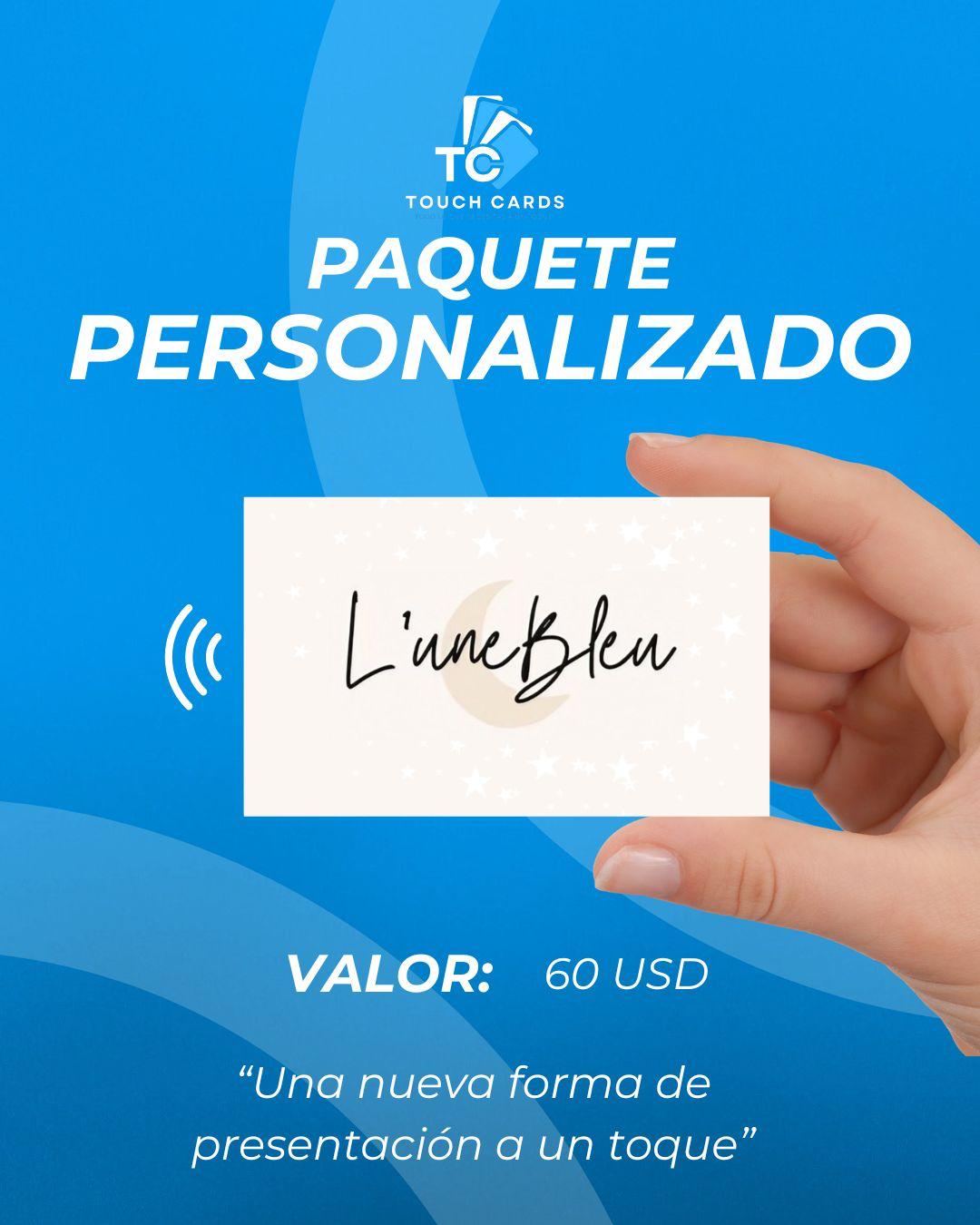 TARJETA PERSONALIZADA INTERNACIONAL / INTERNATIONAL PERSONALIZED CARD